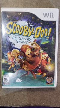 Scooby-Doo and the spooky swamp Wii Game
