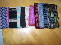 Foulards , rectangulaires ,,longueur