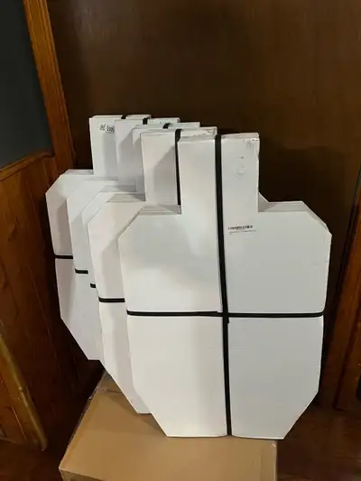 20 pack - NEW USPSA/IPSC CARDBOARD TARGET: TORSO SILHOUETTE, View more