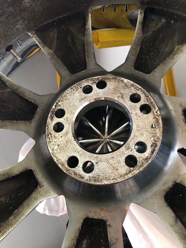 20” CHROME 5 LUG RIMS “DUAL DRILL HOLES” in Tires & Rims in Brantford - Image 4