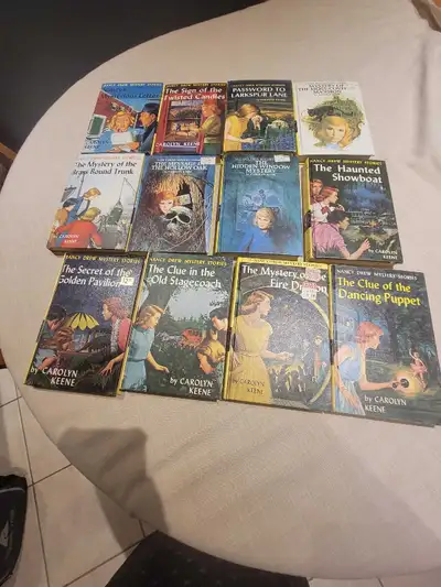 12 1960s excellent condition Nancy Drew Books, View more
