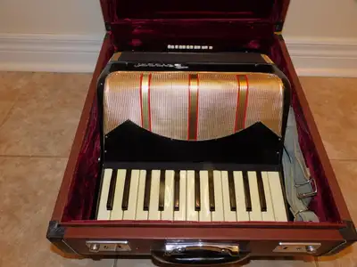 Vintage Parrot Accordion MUS1302 NO801, View more