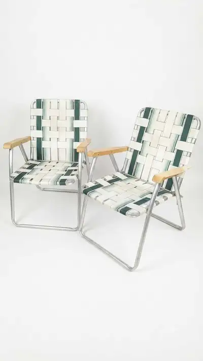 Chaises de plage pliantes vintage, View more