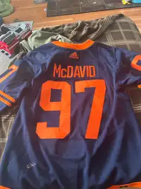 Authentic Connor McDavid Hockey Jersey for sale
