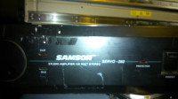 Samson Servo 260 2-Channel Studio Power Amplifier 130 WATT Per C
