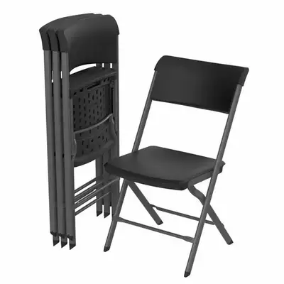 Lifetime Bypass Commercial Folding Chairs, 4-pack, View more
