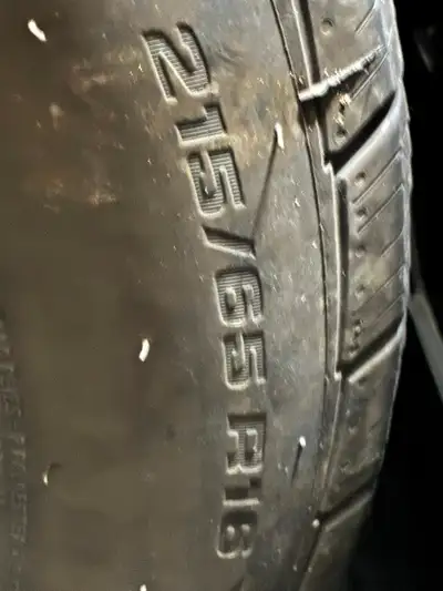 All season BFGs Set of 4 no plugs patches or damage 6 to 7 32s seconds left less then half worn trea...