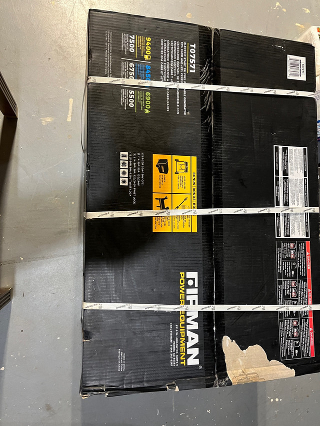 Brand new in box T07571 Firman tri- fuel portable generator in Power Tools in Delta/Surrey/Langley - Image 3