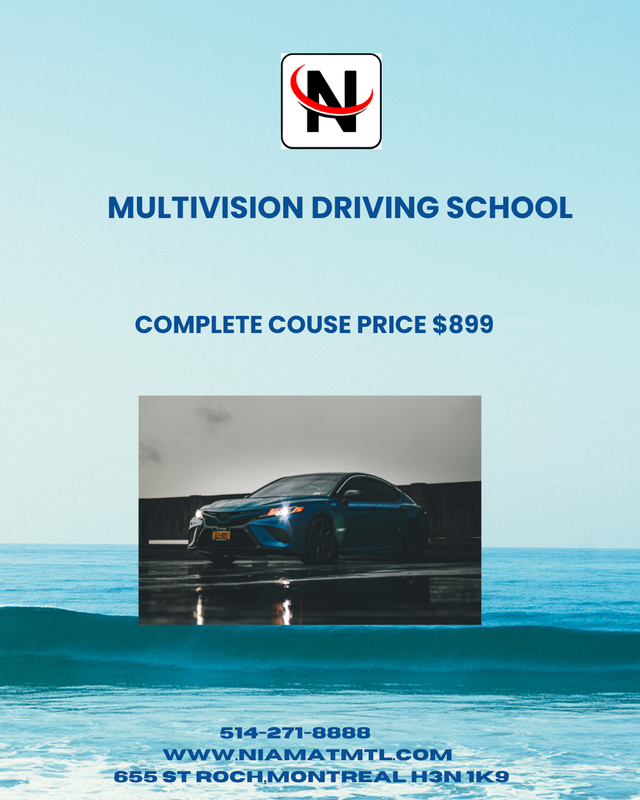 SAAQ  CLASS-5, FULL COURSE FROM DRIVING SCHOOL64840306583171121