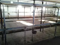 12 Stalles de 8 pieds pour vaches