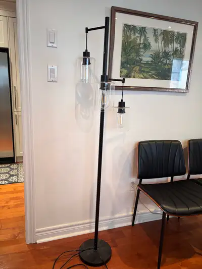 Farmhouse floor lamp, View more