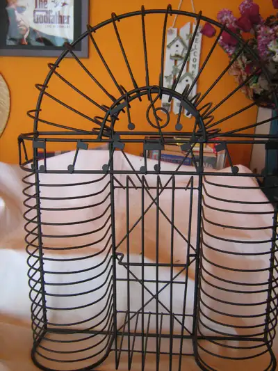black wrought iron--still in box