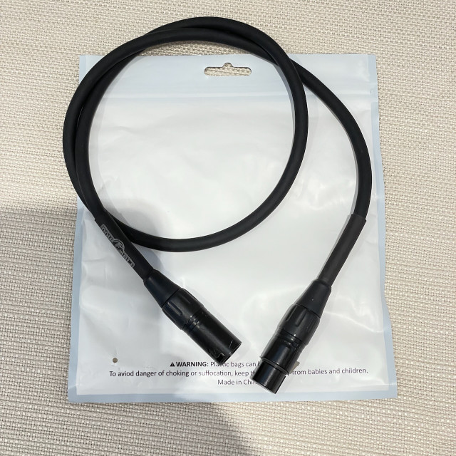 Pig Hog 3' XLR Microphone Cable, Black (PHM3) in General Electronics in Markham / York Region