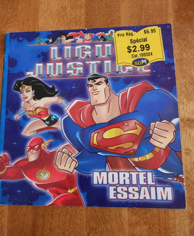 Lot de 4 livres pour enfants/ DC Comics dans Livres jeunesse et ados  à Ville de Montréal - Image 3
