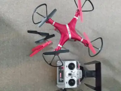 RC Carrera drone. Has a camera works excellent as we have only used it maybe twice . Bought it for m...
