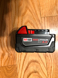 Milwaukee 3.0ah batteries brand new