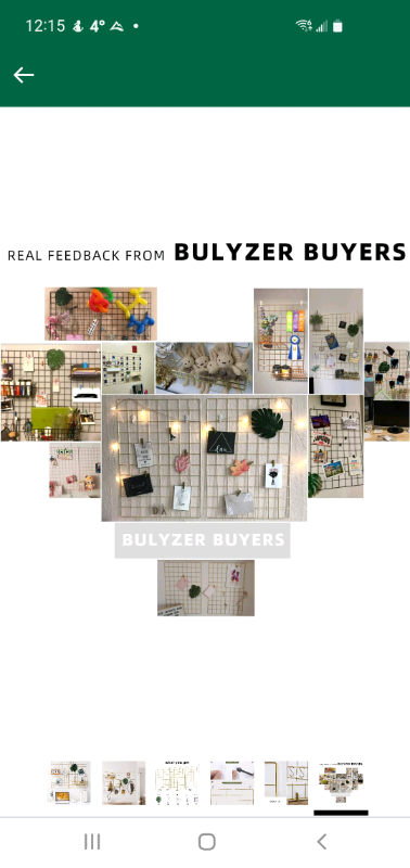BULYZER Grid Wire Panel Board in Home Décor & Accents in Markham / York Region - Image 4