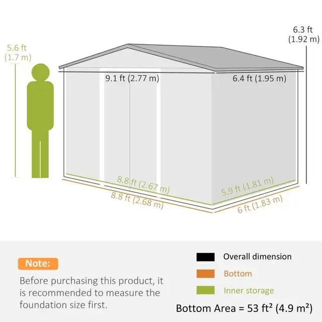 Metal Garden Shed $339-84962864361375746124