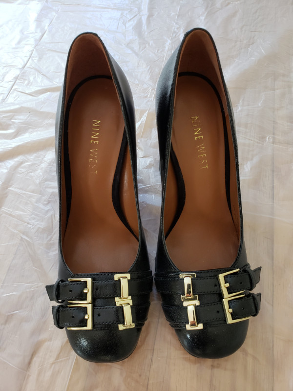 Nine West Block Heel Pumps in Black in Women's - Shoes in Markham / York Region