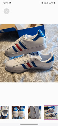 men's Adidas superstar sneakers brand new size 12