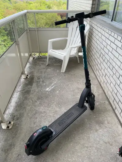 The scooter is in good condition. There is also the second one (has flat tire- but will be provided...