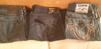 True Religion Jeans Ricky Straight And Billy New Mens