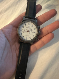 Montblanc leather watch