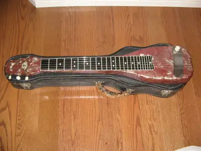 Leilani Magnatone Gourley lap steel guitar, View more