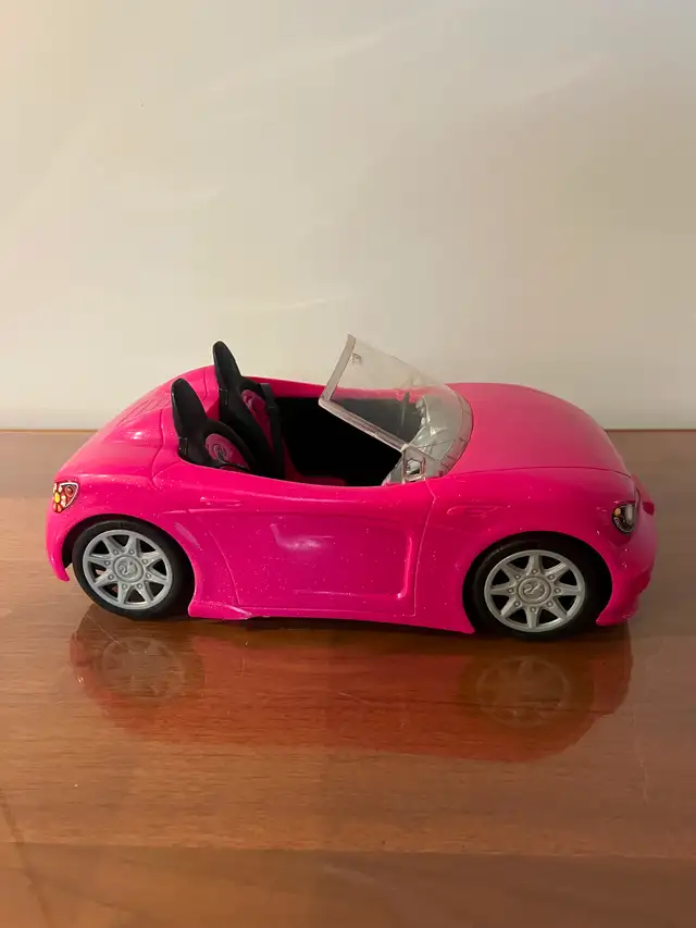 Barbie Pink Convertible Car