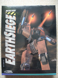 PC Game: Metaltech: EARTHSIEGE. 1994. New & Factory Sealed.