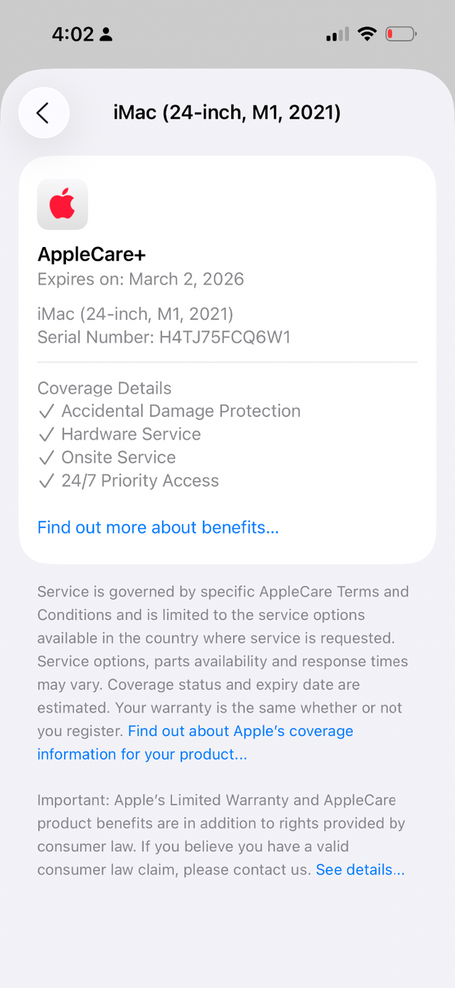 ✅iMac 24-inch 2021✅ AppleCare+ March 2, 2026iMac (24-inch, M1) in Desktop Computers in City of Toronto - Image 7
