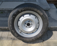 Yokohama Geolandar H/T Tire with Rim P215/60/R16