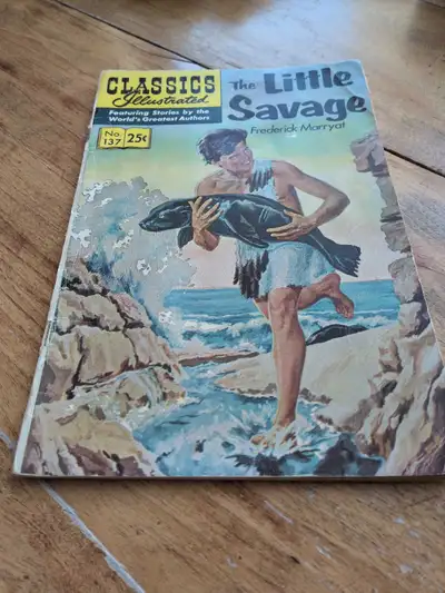 classics comic book called the little savage, View more