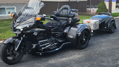 Honda Goldwing 1800 Conversion California Sidecar 2016 Fourche avant inclinée Sièges chauffants Atta...