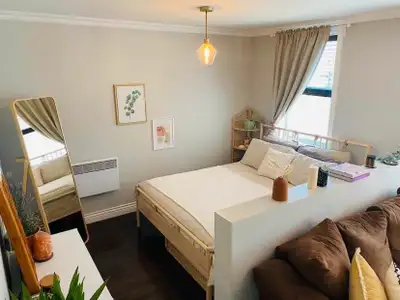 Appartement 3 pièces – 1 chambre + balcon – Québec – 1200$/mois