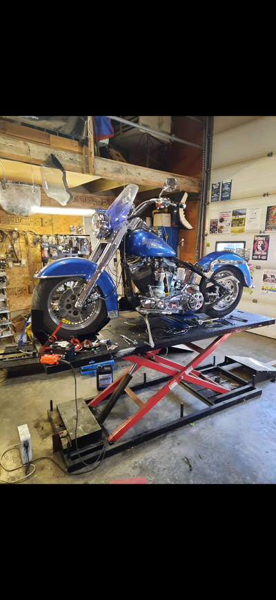 Selling Harley Davidson soft tail . 124 inch motor s&s 181 super G crab lock up clutch super fast bi...