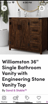 36” Bathroom Vanity