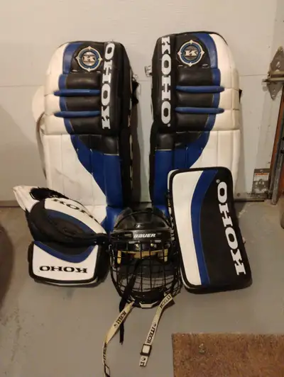 Hockey goalie equipment, View more