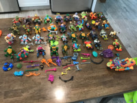 1990s TMNT Toys & Weapons & Vehicle