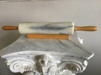 Vintage Marble Rolling pin!  