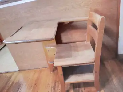 Vintage Wood School Desks, View more