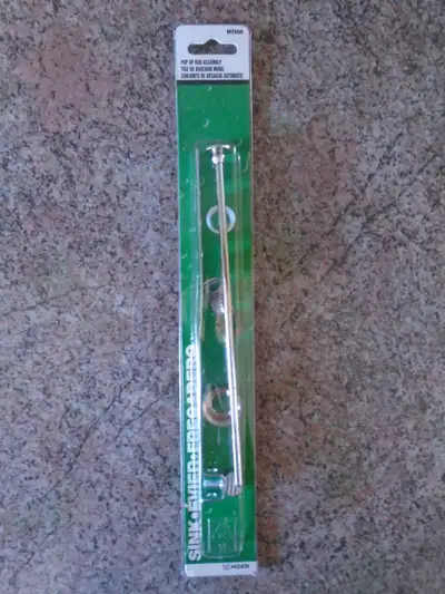 new sink pop up rod assembly kit - slide pivot rod NOT included, View more