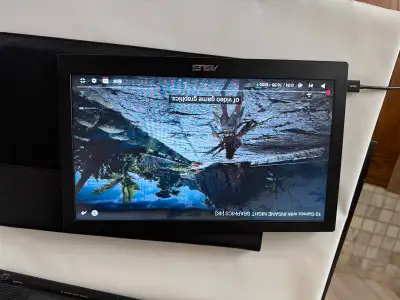 ASUS MB168B 15.6" HD Portable USB-Powered Monitor w Case / Stand, View more