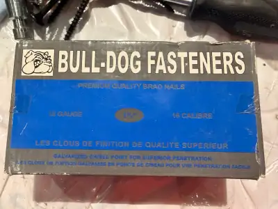 Bull-Dog Fasteners 16 Gauge 1-1/4 Inch Brad Nails, View more