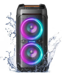 -KING 100W Bluetooth Speaker Waterproof Portable Loud deep bass