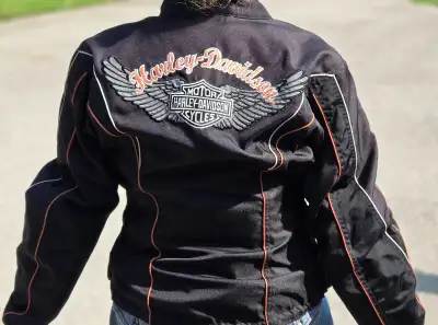 Ladies harley davidson large coat, View more