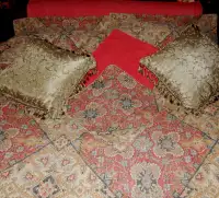 Housse de couette et ses accessoires pour lit format Queen