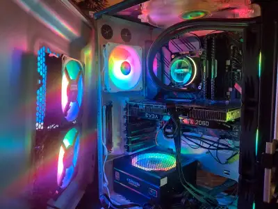 Ordinateur Hybride CPU Intel 10th Gen RTX gaming computer, View more