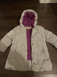 Authentic Burberry parka coat girls kids toddler jacket