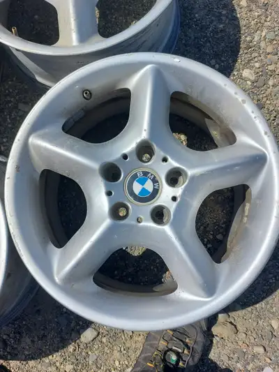 in good shape very little marking one center cap missing. 5x120 bolt pattern call or text anytime to...